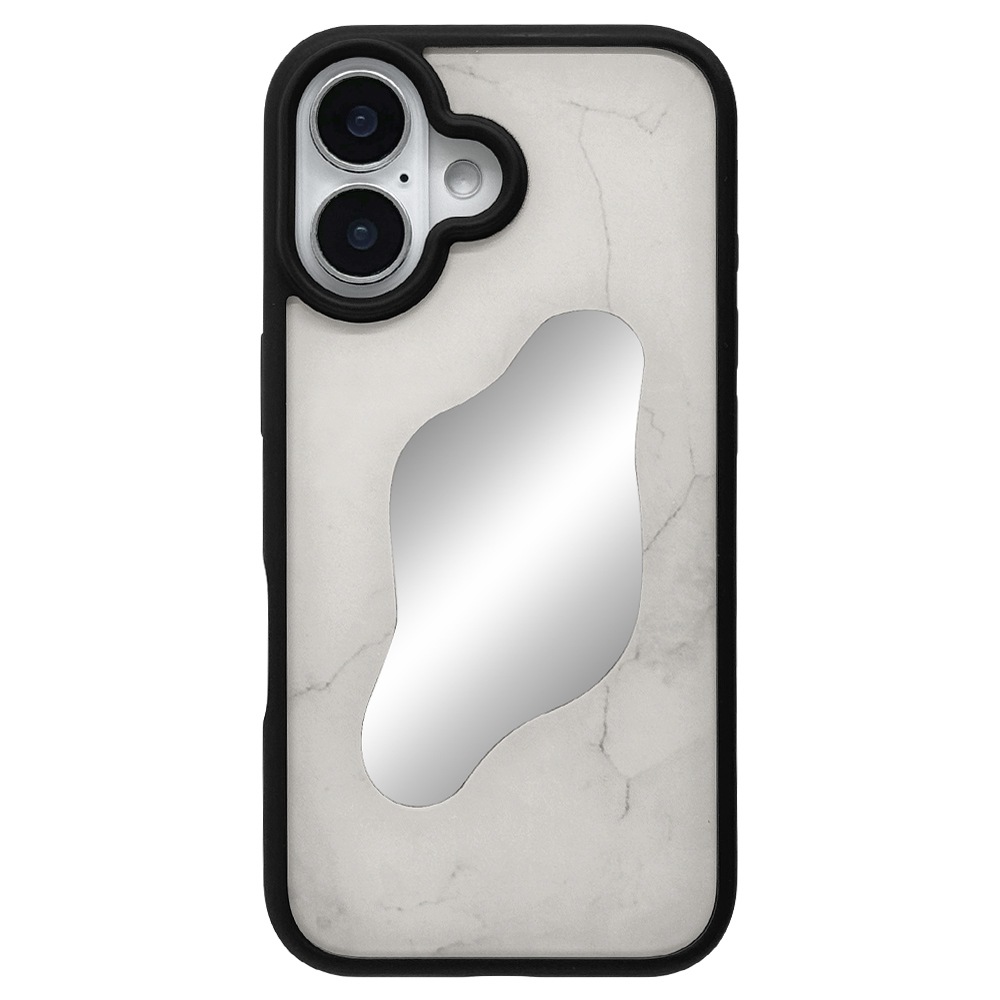 iPhone16  С ϥ֥å Ѿ׷ۼ TPUХѡ Ĵ ̥ߥ顼 ץ  iLBe եۥ磻 ե ޥۥ 8168IP461HPWH 饹Хʥ