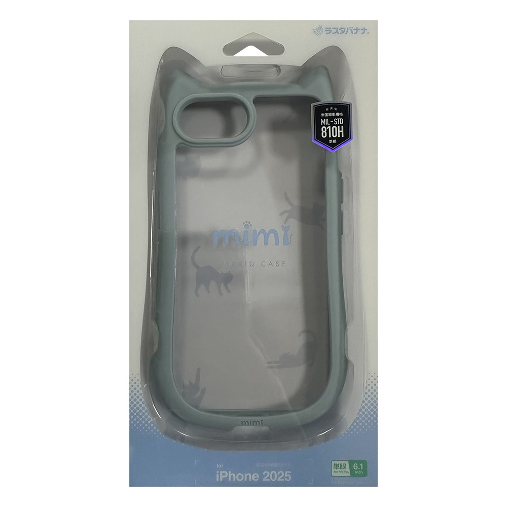iPhone 16e ������ ���С� �ϥ��֥�å� mimi ǭ�� �ͥ��ߥ� �ͤ��ߤ� ǭ �ͥ� �ͤ� �Ѿ׷�ۼ� MIL ���̥��ꥢ TPU�Х�ѡ������� ���ȥ�åץۡ��� ���⡼�����֥롼 �����ե��� ���ޥۥ����� 8655IP5EHPSBL �饹���Хʥ�