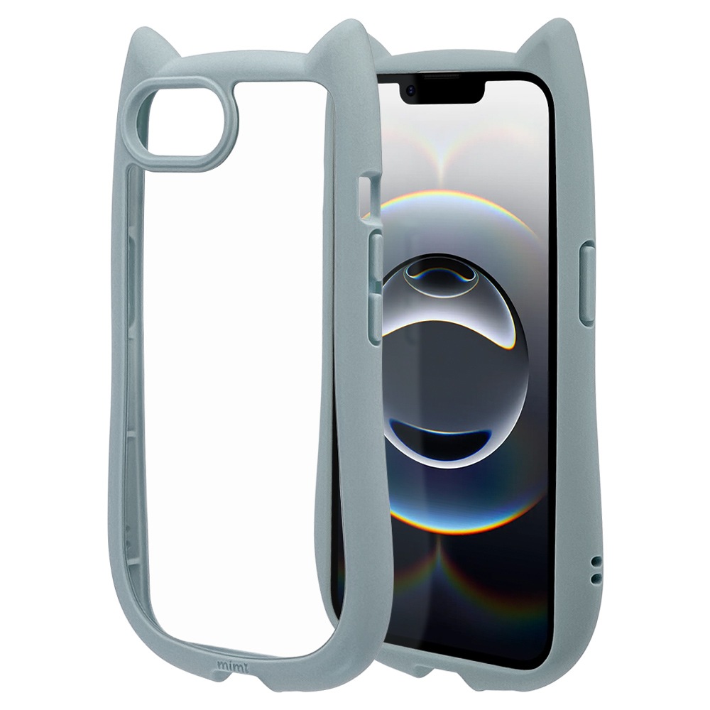 iPhone 16e ������ ���С� �ϥ��֥�å� mimi ǭ�� �ͥ��ߥ� �ͤ��ߤ� ǭ �ͥ� �ͤ� �Ѿ׷�ۼ� MIL ���̥��ꥢ TPU�Х�ѡ������� ���ȥ�åץۡ��� ���⡼�����֥롼 �����ե��� ���ޥۥ����� 8655IP5EHPSBL �饹���Хʥ�