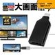 ���ޥ��� USB Type-C - HDMI �Ѵ������ץ� ����ѥ��ȥ����� Type-C to HDMI ��˥� ���� ư�襢�ץ��б� �֥�å� RHECH01BK �饹���Хʥ�