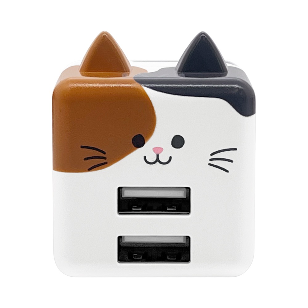 Фˤ㡼 Ŵ ACץ USBŴ ǭ ѥȥ 2ݡ 2.4A 5V A ͥߥ ͤߤ  Х˥㡼 ߥå RAC2A2A02MIK 饹Хʥ