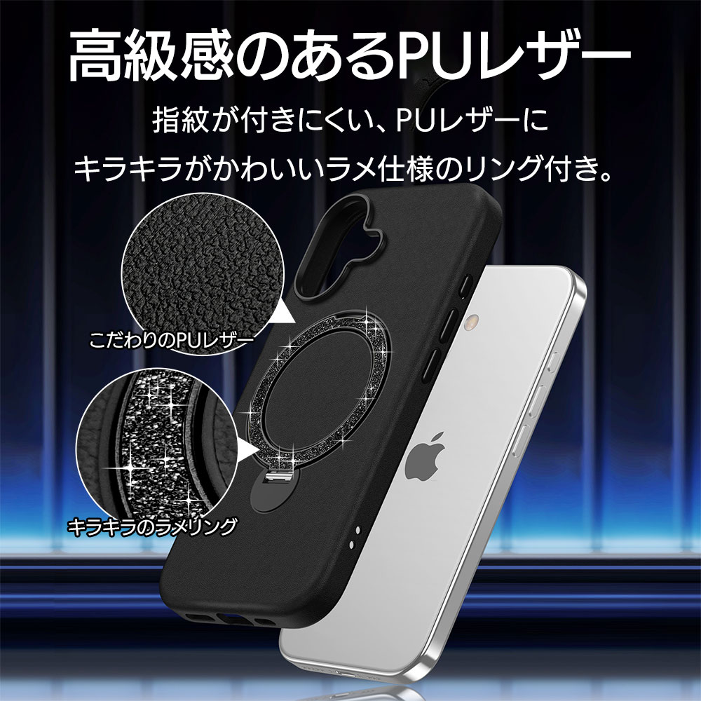 iPhone17 ������ ���С� �ϥ��֥�å� ZEROSAFE Shaft MagSafe�б� �ޥ��ͥåȽ��� �Ѿ׷�ۼ� MIL TPU�Х�ѡ������� PU�쥶�� ������դ� ��ɻ� �磻��쥹���� �ѡ��ץ� �����ե��� ���ޥۥ����� 8903IP5AZSPU �饹���Хʥ�