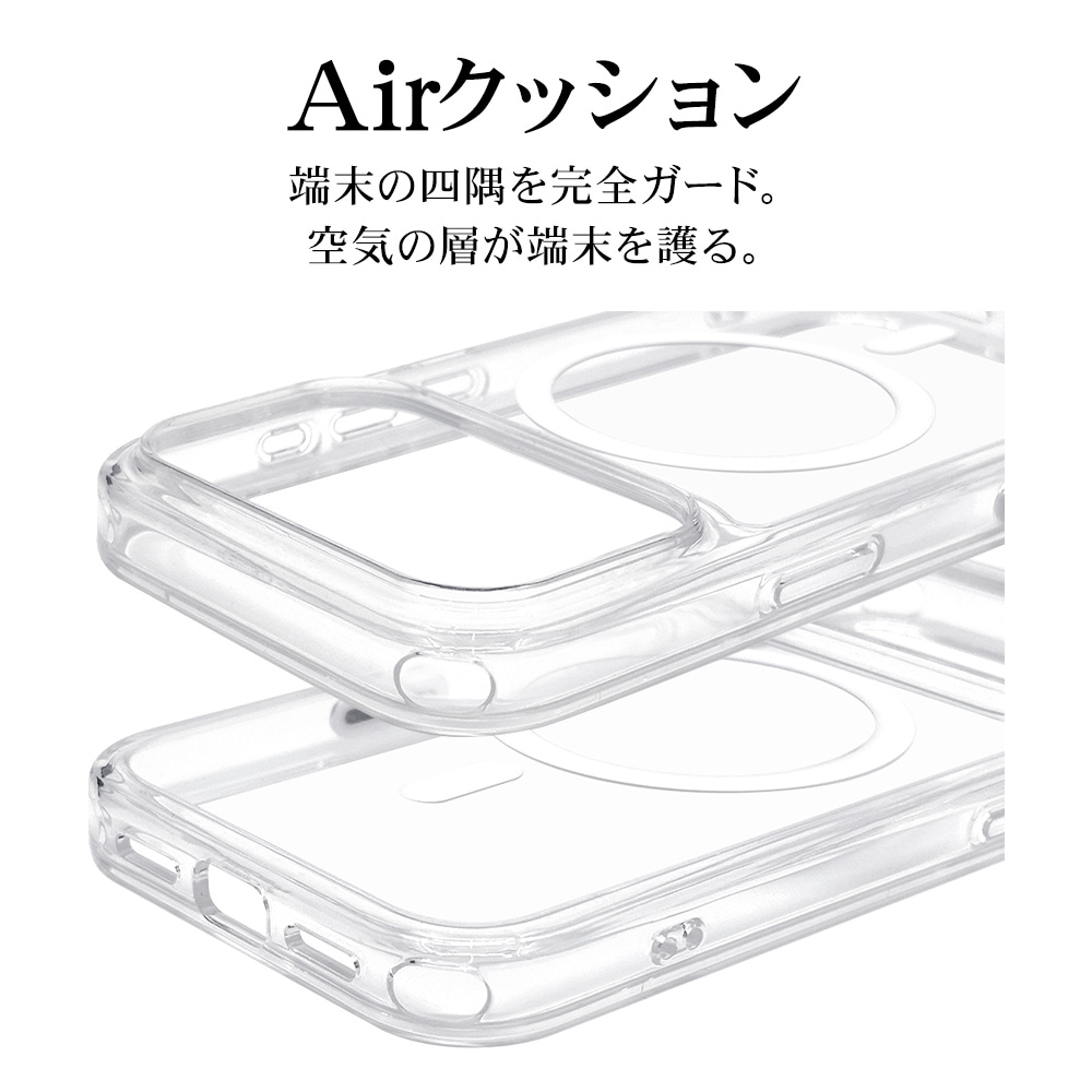 iPhone17 Pro  С ϥ֥å MagSafeб ޥͥåȽ Ѿ׷ۼ   ꥢ TPUХѡ 饳ȥ뵡ǽդ 磻쥹 ꥢ ե ޥۥ 8995IP5BHPMCCL 饹Хʥ