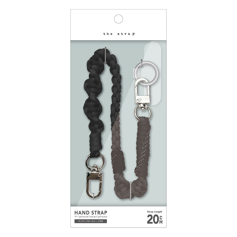�ϥ�ɥ��ȥ�å� �ۥ���������� ���å� the strap �ޥ�����Ԥ� ��ɻ� ���ꥢ������ ������� iPhone Android �� ���ȥ�å� �֥�å��ߥɥåȥ֥�å� RHST04BKDBK �饹���Хʥ�