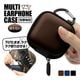 MULTI EARPHONE CASE ���ѥ���ۥ󥱡��� �׷�ۼ� ��å���ݥ��å��դ� �ߤ겼�����ޤޤǤ���Ф��䤹�� �֥�å� RFREP01BK �饹���Хʥ�