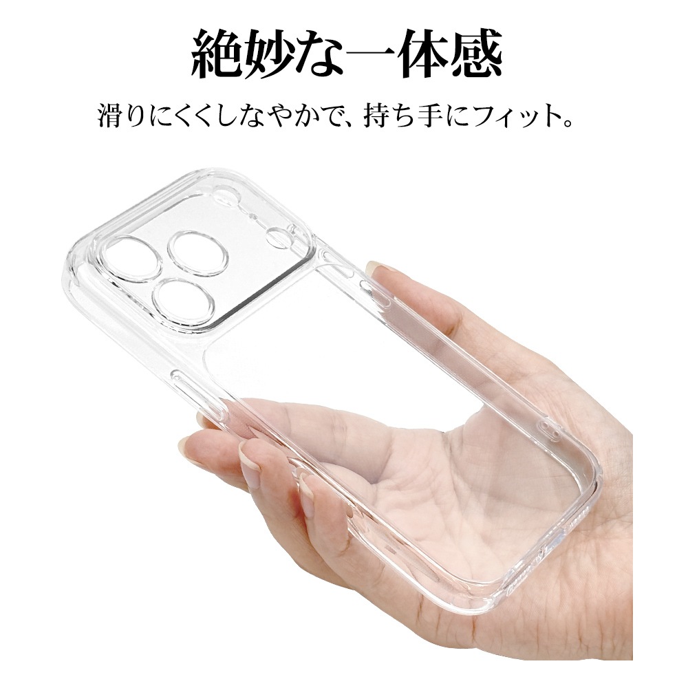 iPhone17 Pro  С ϥ֥å ˸ݸ ̩߷ Ѿ׷ۼ   ꥢ Ʃ TPUХѡ ȥåץۡ 磻쥹б ꥢ ե ޥۥ 8996IP5BHPLCL 饹Хʥ