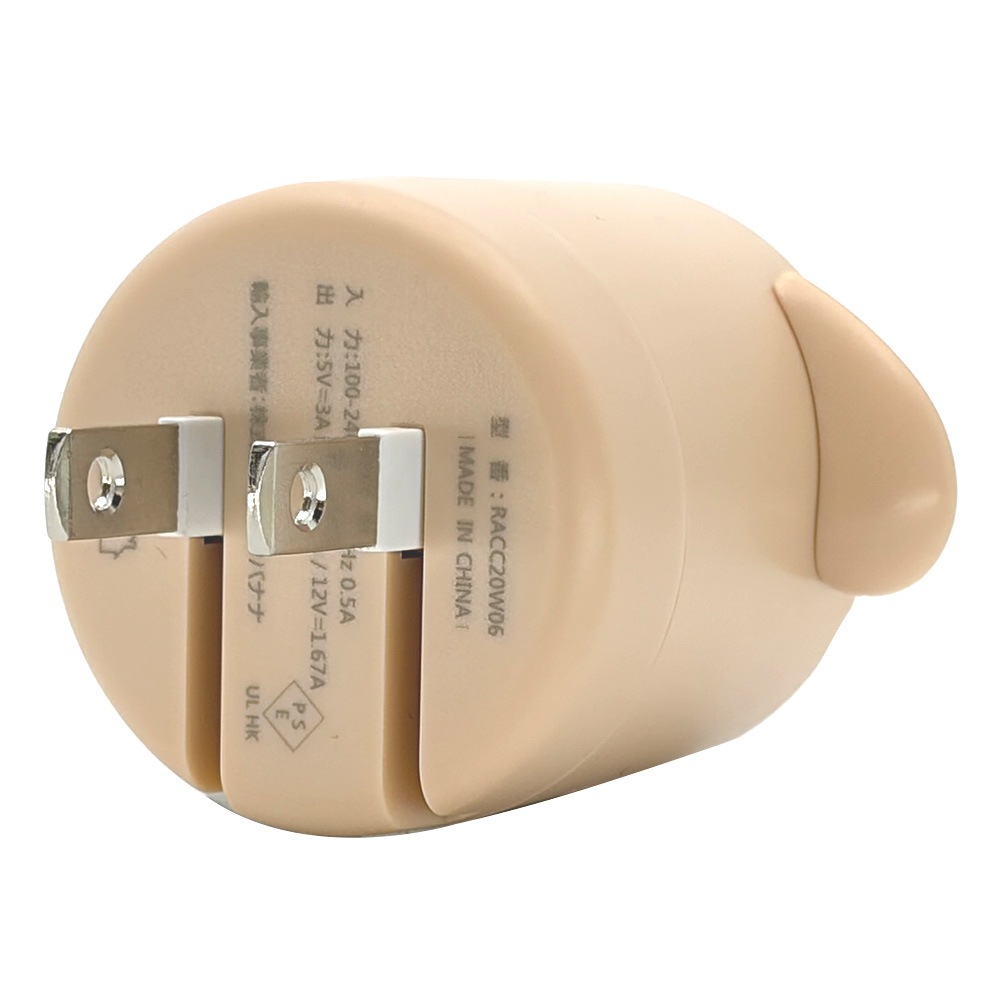 �����ɥå� ���Ŵ� AC�����ץ��� USB���Ŵ� 3A 5V ������C PD �ѥ�ǥ�Х꡼ 20��å� ���󥻥�� USB Type-C 20W Power Delivery ���� �ȥ��ס��ɥ� ���� RACC20W06UNI �饹���Хʥ�