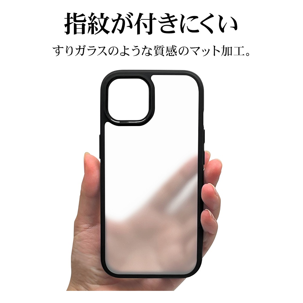 iPhone15 14 13  С ϥ֥å RHINO 饤 Ѿ׷ۼ MIL   ޥåȲù ɻ TPUХѡ ȥåץۡ 磻쥹б BKFRWH ե ޥۥ 7614IP361HB 饹Хʥ