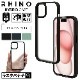 iPhone15 14 13  С ϥ֥å RHINO 饤 Ѿ׷ۼ MIL   ޥåȲù ɻ TPUХѡ ȥåץۡ 磻쥹б BKFRWH ե ޥۥ 7614IP361HB 饹Хʥ