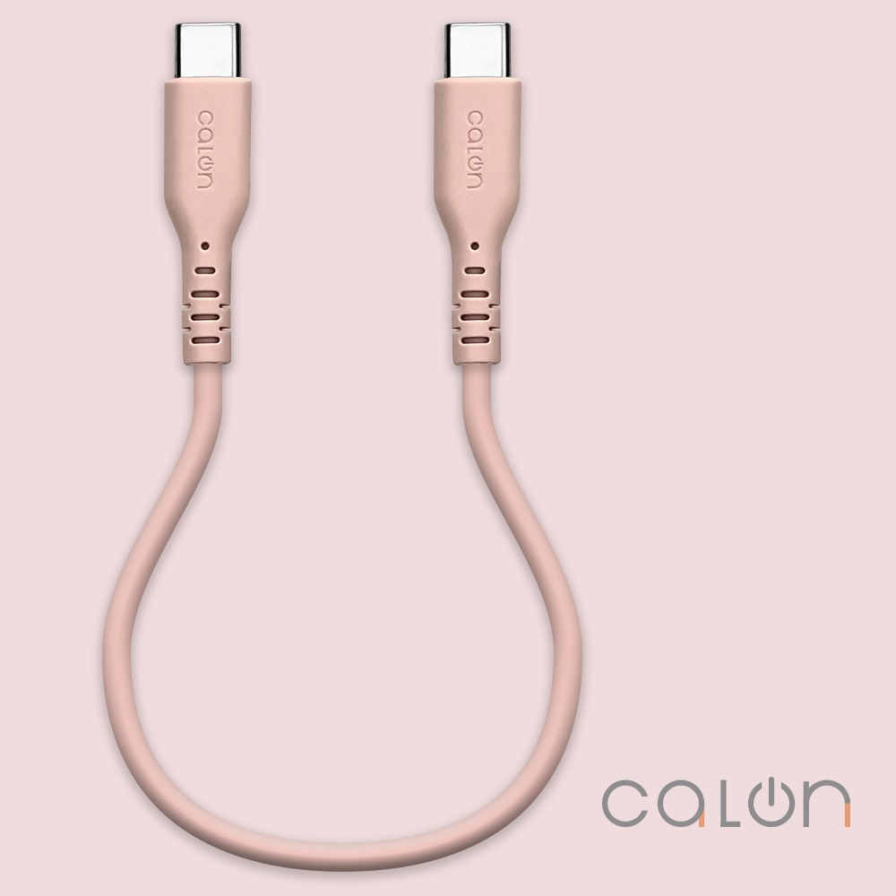 iPhone15 ���ޥ� �����֥� PD�б� ���餫�� ���ꥳ�󥱡��֥� calon ���� �̿�  Type-C to Type-C typec Power Delivery 60W 0.2m 20cm �饤�।������ ���ޡ��ȥե��� ������ R02CACC3A04LY