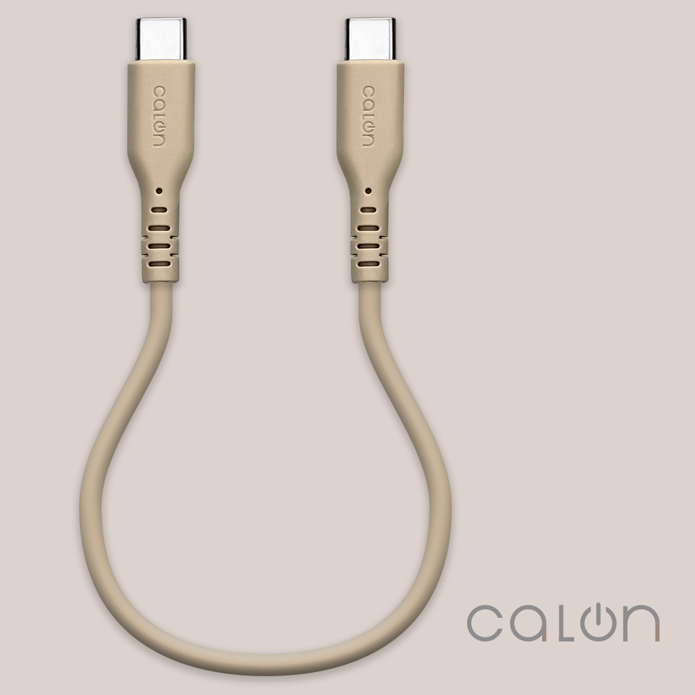 iPhone15 ���ޥ� �����֥� PD�б� ���餫�� ���ꥳ�󥱡��֥� calon ���� �̿�  Type-C to Type-C typec Power Delivery 60W 0.2m 20cm �饤�।������ ���ޡ��ȥե��� ������ R02CACC3A04LY