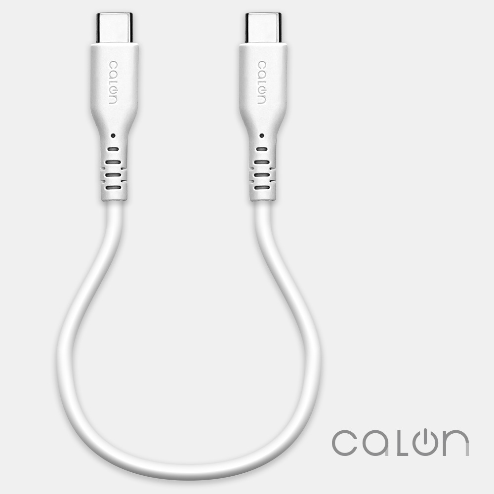 iPhone15 ���ޥ� �����֥� PD�б� ���餫�� ���ꥳ�󥱡��֥� calon ���� �̿�  Type-C to Type-C typec Power Delivery 60W 0.2m 20cm �饤�।������ ���ޡ��ȥե��� ������ R02CACC3A04LY