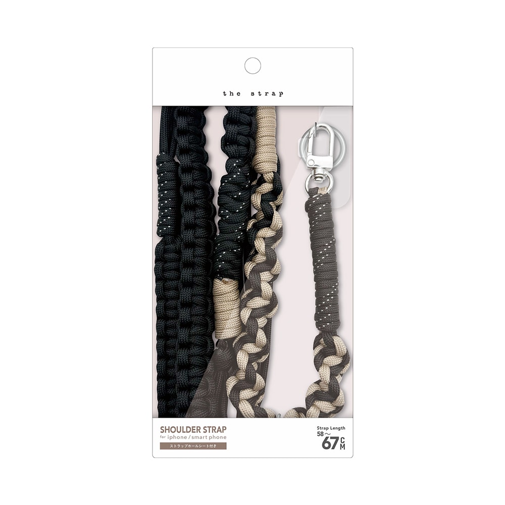 �����������ȥ�å� �ۥ���������� ���å� the strap �ޥ�����Ԥ� ��ɻ� ���ꥢ������ ������� iPhone Android �� ���ȥ�å� �֥�å��ߥ١�����ߥɥåȥ֥�å� RSST11BKBEDBK �饹���Хʥ�