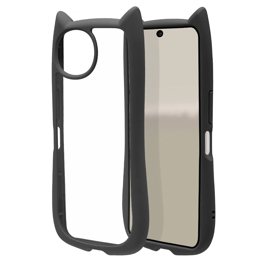 AQUOS wish6 ������ ���С� �ϥ��֥�å� mimi ǭ�� �ͥ��ߥ� �ͤ��ߤ� ǭ �ͥ� �ͤ� �Ѿ׷�ۼ� MIL���� ���̥��ꥢ TPU�Х�ѡ������� �֥�å� �������� �����å���6 ���ޥۥ����� 9544AW6HPBK �饹���Хʥ�