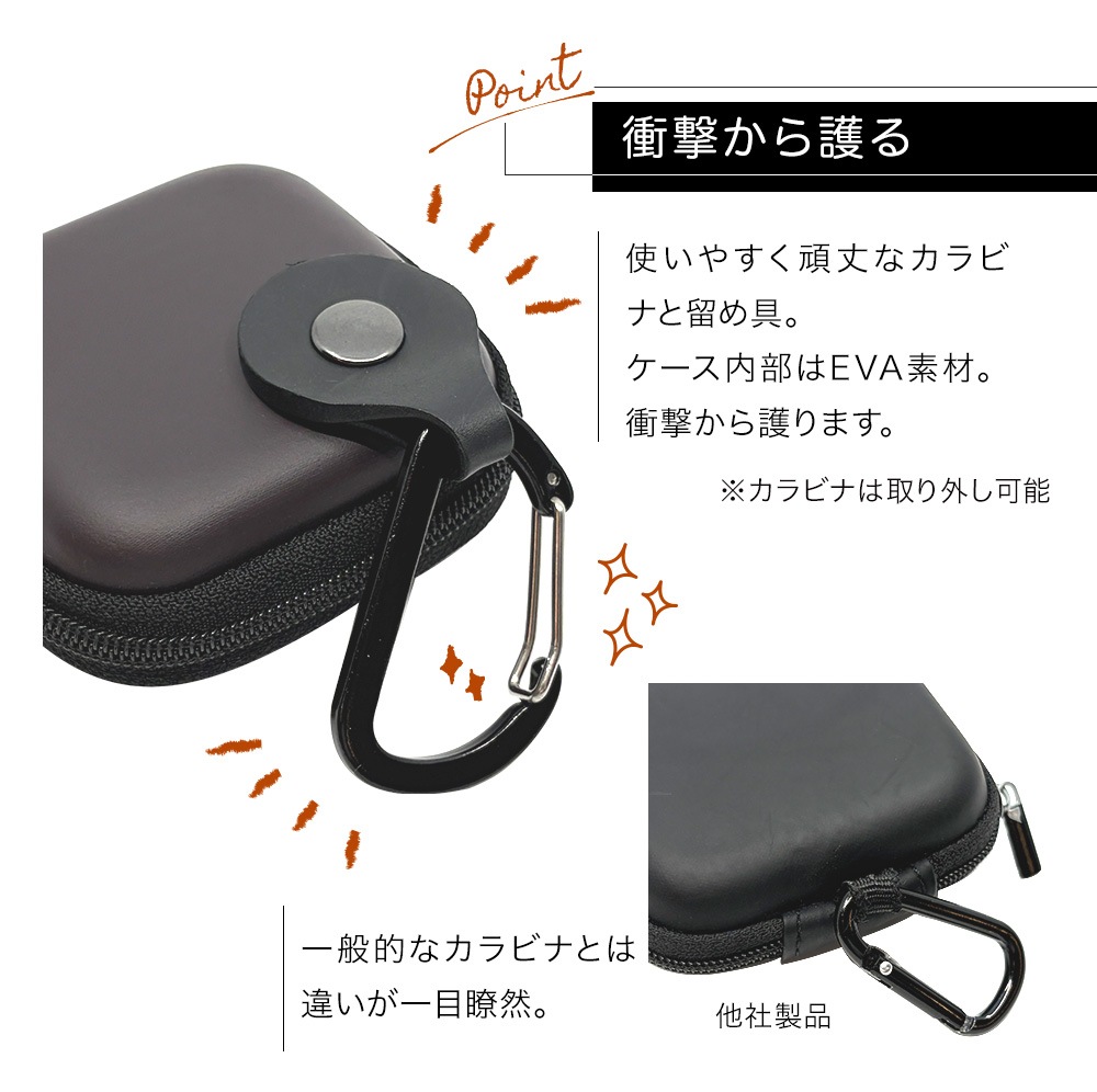 MULTI EARPHONE CASE ���ѥ���ۥ󥱡��� �׷�ۼ� ��å���ݥ��å��դ� �ߤ겼�����ޤޤǤ���Ф��䤹�� �֥饦�� RFREP01BR �饹���Хʥ�