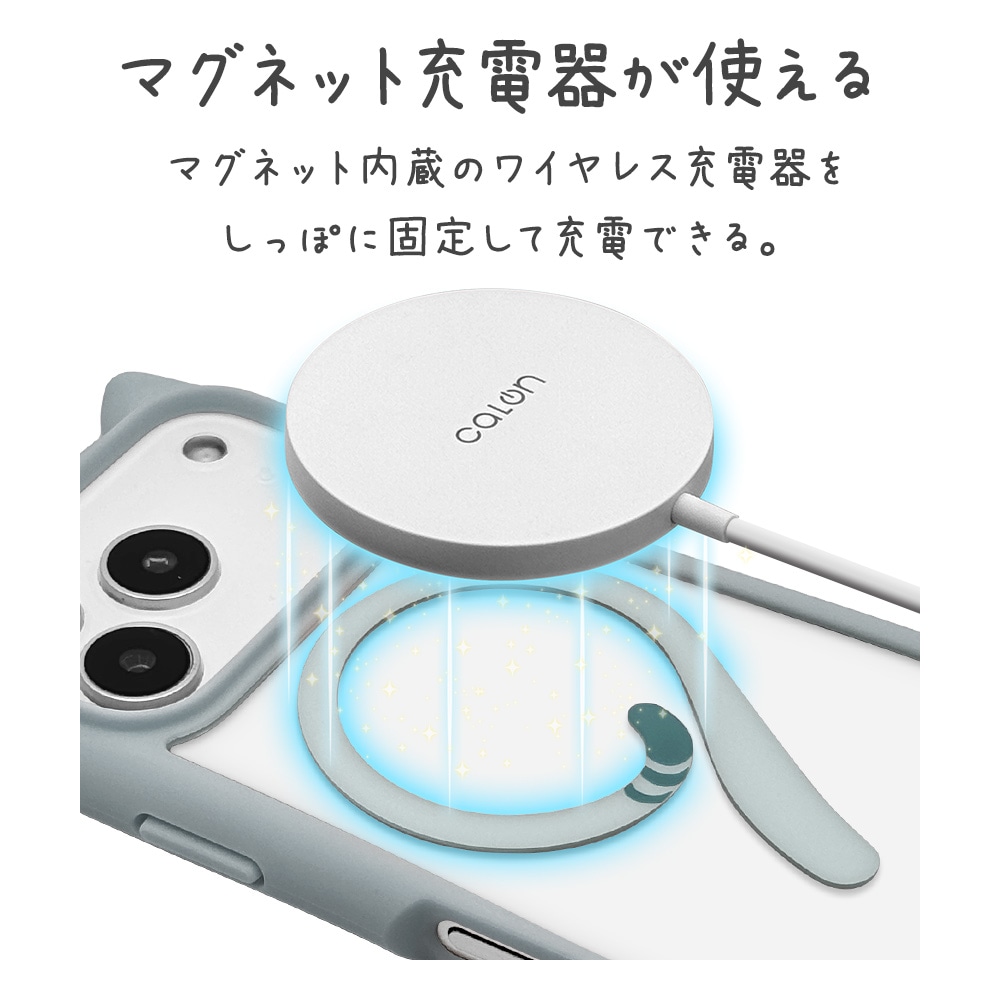 iPhone18 Pro 17 Pro ������ ���С� �ϥ��֥�å� MagSafe�б� �ޥ��ͥåȽ��� mimi ǭ�� �ͥ��ߥ� �Ѿ׷� MIL ���̥��ꥢ TPU�Х�ѡ������� �磻��쥹���� ���⡼�����֥롼 �����ե��� ���ޥۥ����� 9641IP6BHPMSBL �饹���Хʥ�