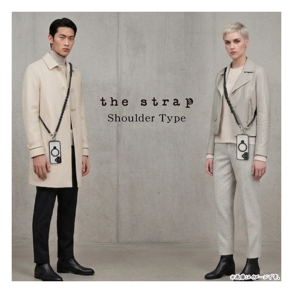 �����������ȥ�å� �ۥ���������� ���å� the strap �ޥ�����Ԥ� ��ɻ� ���ꥢ������ ������� iPhone Android �� ���ȥ�å� �֥�å��ߥɥåȥ֥�å� RSST11BKDBK �饹���Хʥ�
