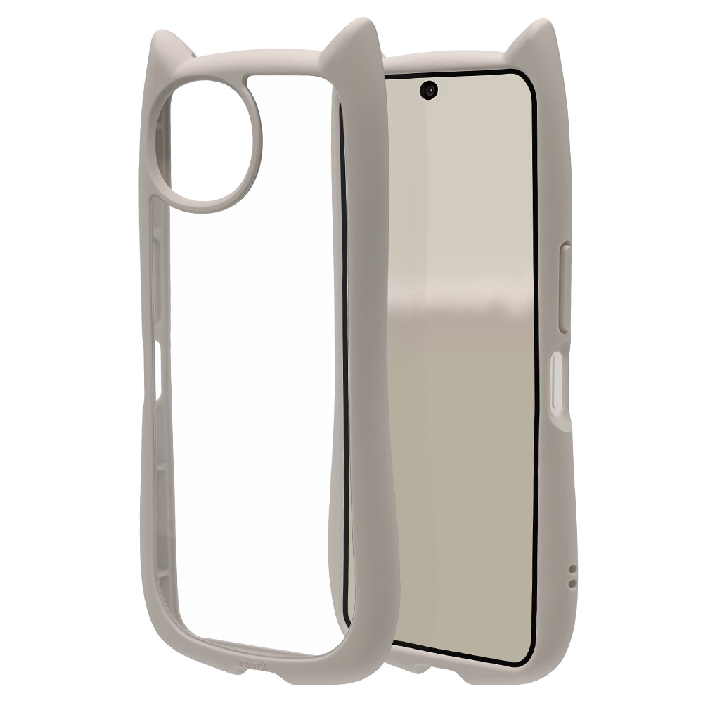 AQUOS wish6 ������ ���С� �ϥ��֥�å� mimi ǭ�� �ͥ��ߥ� �ͤ��ߤ� ǭ �ͥ� �ͤ� �Ѿ׷�ۼ� MIL���� ���̥��ꥢ TPU�Х�ѡ������� ���졼 �������� �����å���6 ���ޥۥ����� 9545AW6HPGRY �饹���Хʥ�