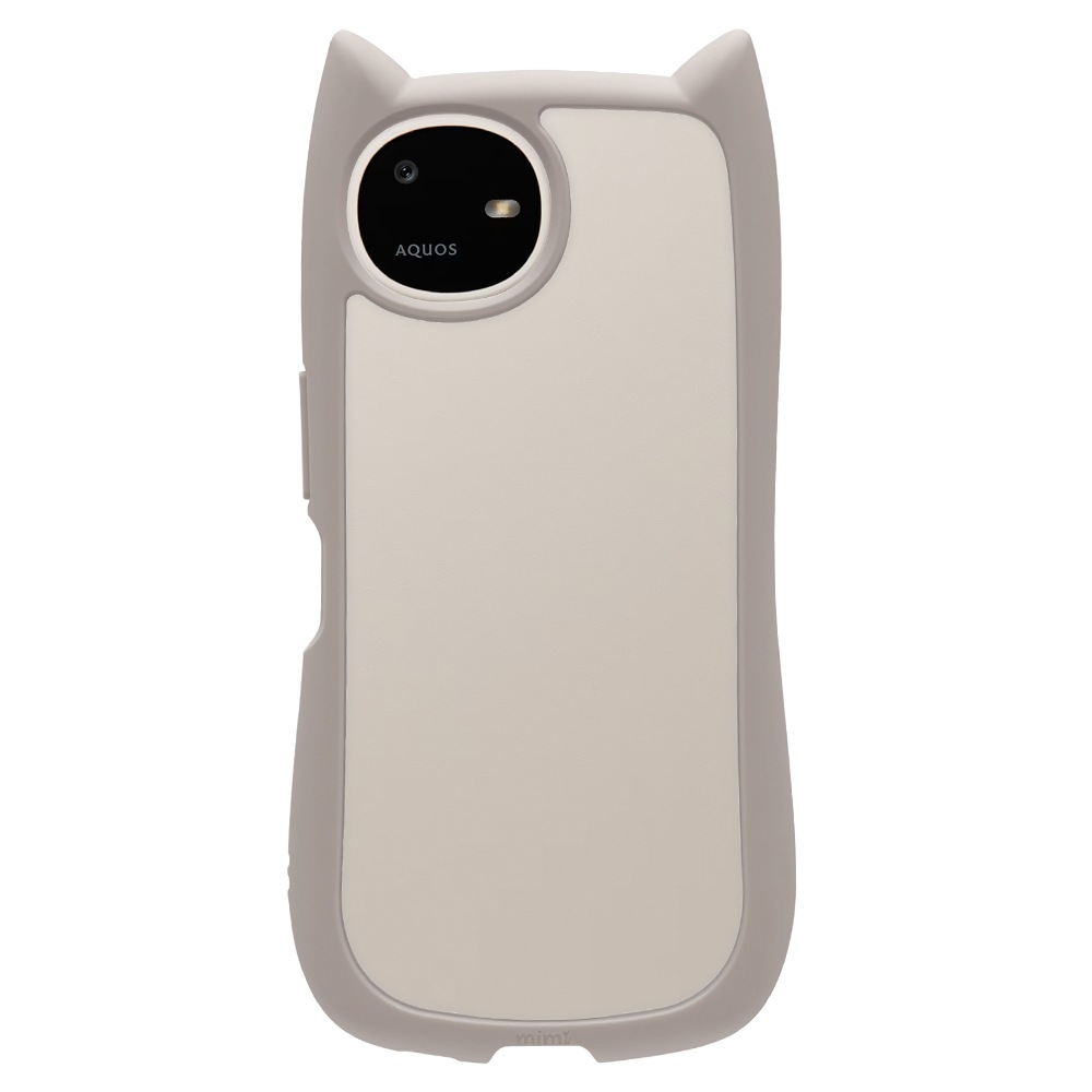 AQUOS wish6 ������ ���С� �ϥ��֥�å� mimi ǭ�� �ͥ��ߥ� �ͤ��ߤ� ǭ �ͥ� �ͤ� �Ѿ׷�ۼ� MIL���� ���̥��ꥢ TPU�Х�ѡ������� ���졼 �������� �����å���6 ���ޥۥ����� 9545AW6HPGRY �饹���Хʥ�