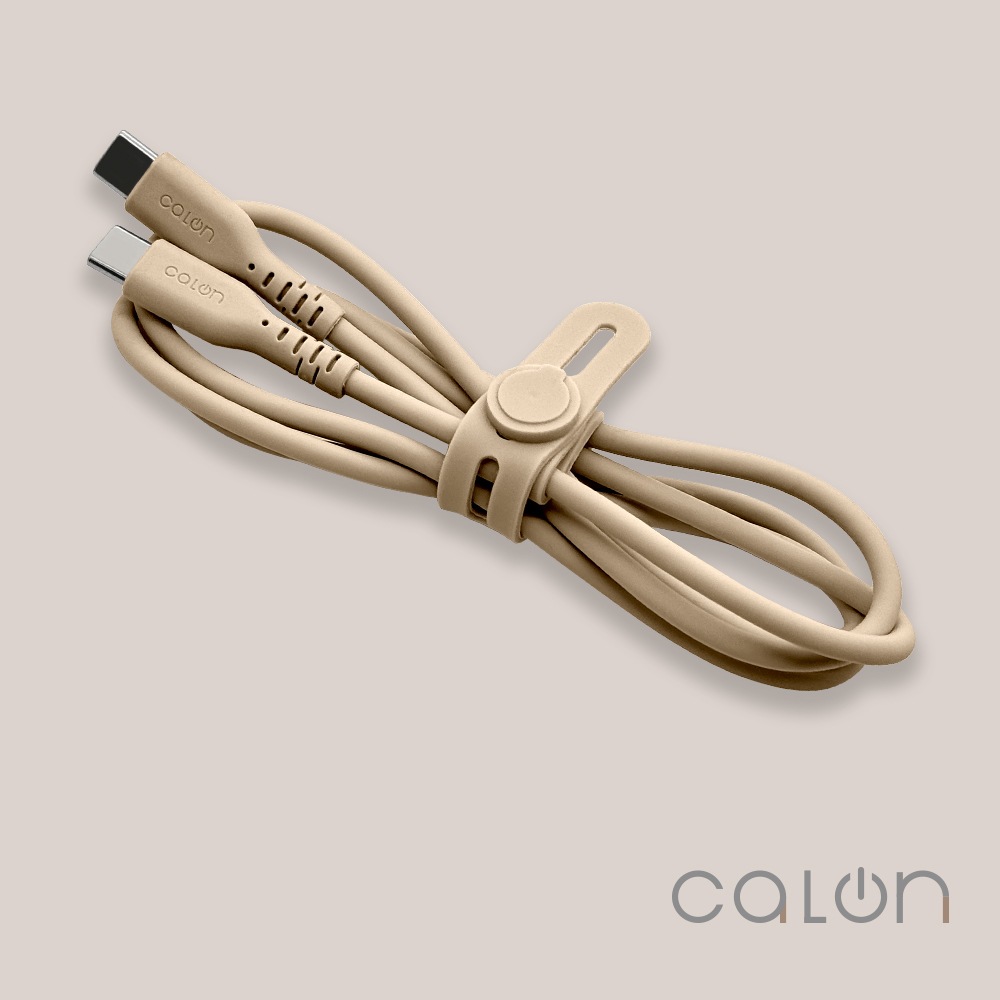 iPhone15 ���ޥ� �����֥� PD�б� ���餫�� ���ꥳ�󥱡��֥� calon ���� �̿� 1�᡼�ȥ� 100����� Type-C to Type-C typec Power Delivery 60W 1m 100cm �ۥ磻�� ���ޡ��ȥե��� ������ R10CACC3A04WH