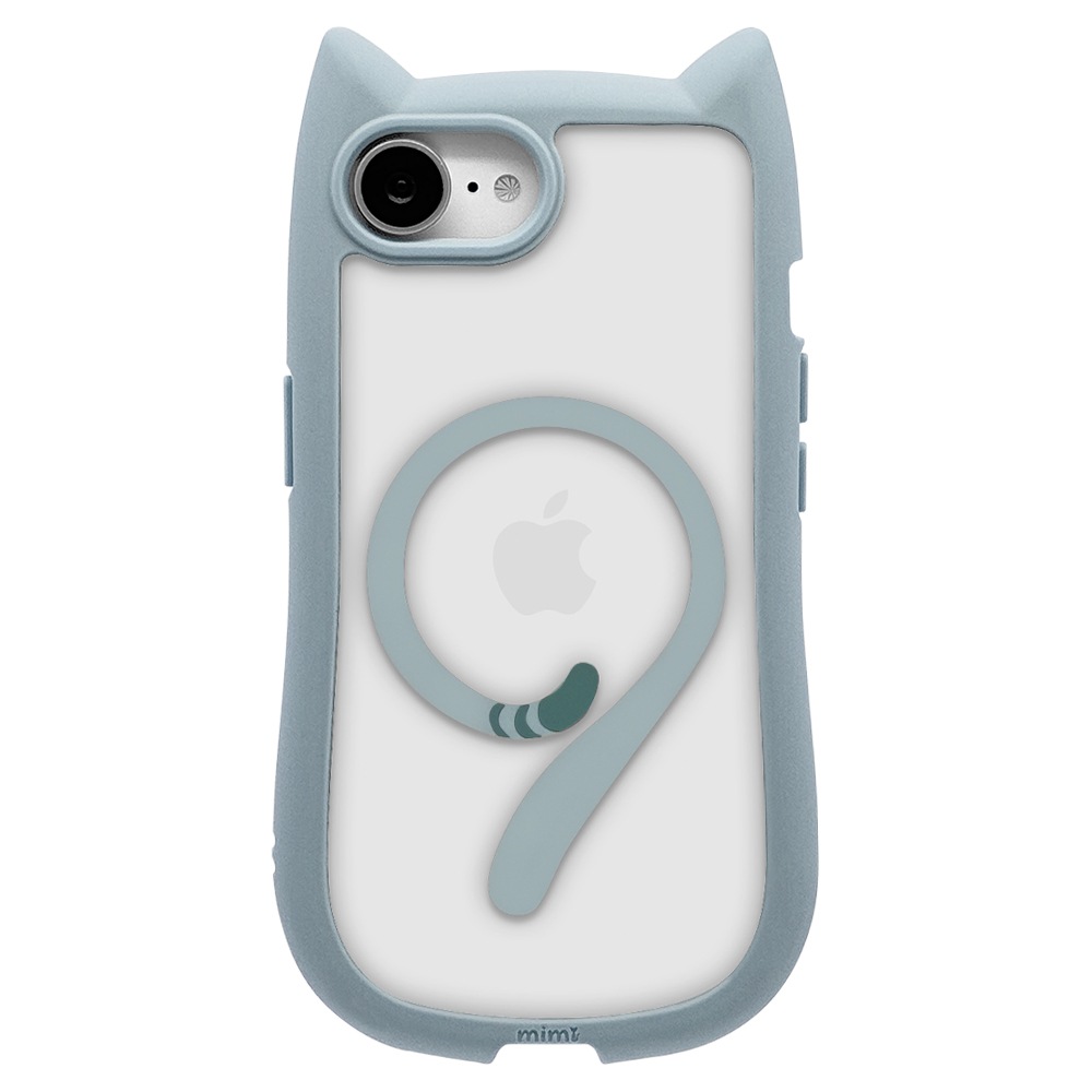 iPhone 16e  С ϥ֥å MagSafeб mimi ǭ ͥߥ ͤߤ Ѿ׷ۼ MIL ̥ꥢ TPUХѡ ȥåץۡ ⡼֥롼 ե ޥۥ 8660IP5EHPMSBL 饹Хʥ