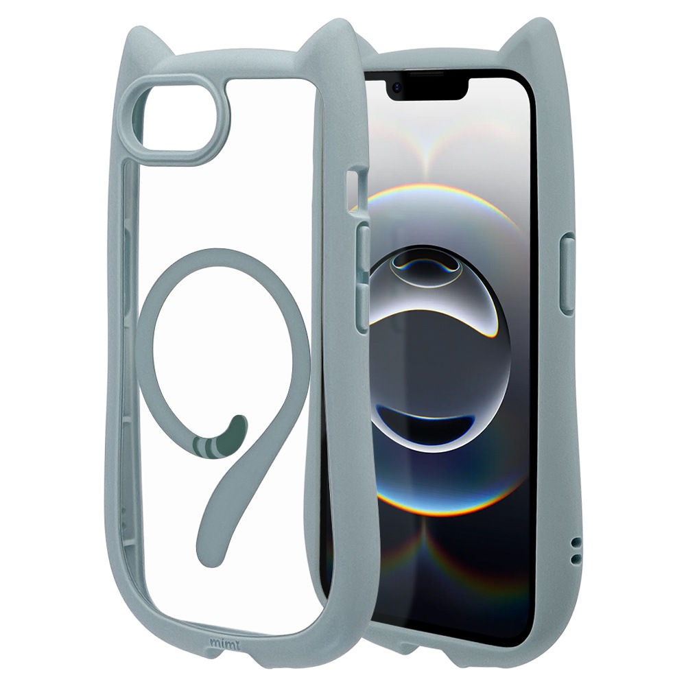iPhone 16e  С ϥ֥å MagSafeб mimi ǭ ͥߥ ͤߤ Ѿ׷ۼ MIL ̥ꥢ TPUХѡ ȥåץۡ ⡼֥롼 ե ޥۥ 8660IP5EHPMSBL 饹Хʥ