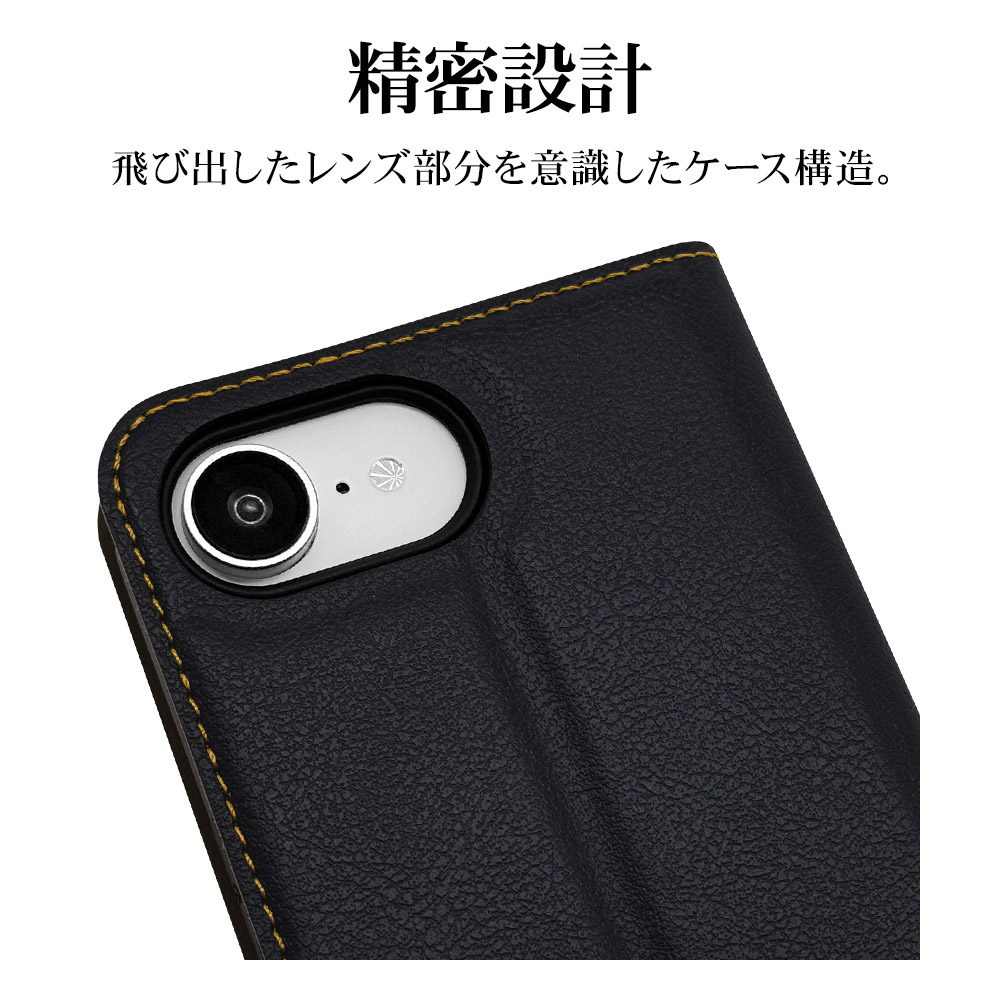 iPhone17e 16e ������ ���С� ��Ģ�� ���� �Ѿ׷�ۼ� ���������� ������ɵ�ǽ slim Fit �����ɥޥ��ͥå� �֥�å��ߥ֥饦�� �����ե��� ���ޥۥ����� 9428IP6EBSMBKB �饹���Хʥ�