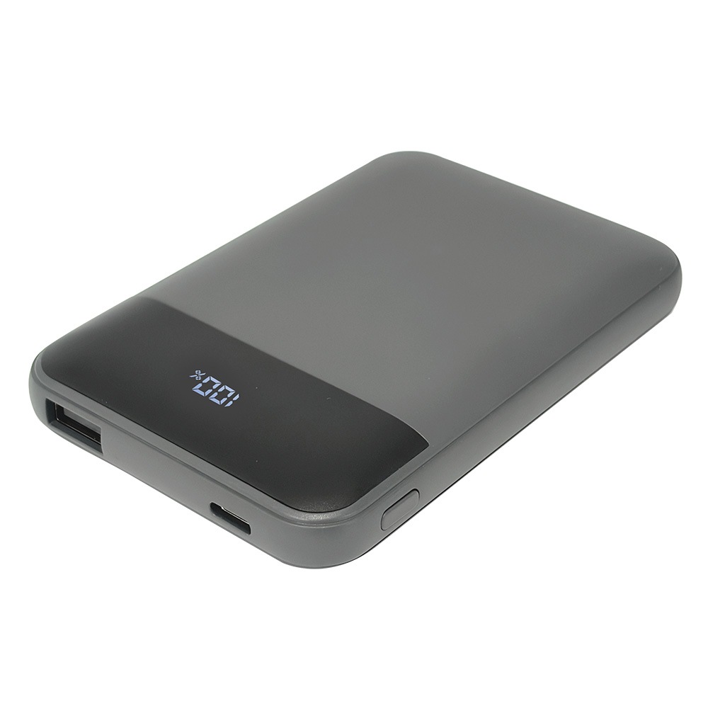 Ĺ��̿ ���� ��������� Ⱦ�������� ����� Ⱦ���� ��Х���Хåƥ꡼ 5000mAh 2�ݡ��� ������C 20��å� ������A 3����ڥ� USB Type-C 20W Type-A 3A PD Power Delivery ���㥳���륰�졼 iPhone ���ޥ� iPad RLI050C20W05CGRY �饹���Хʥ�
