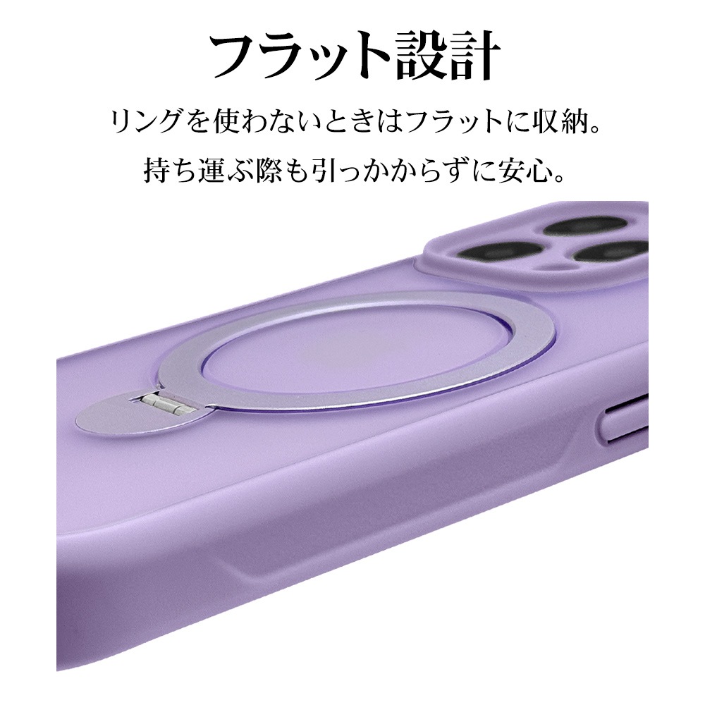 iPhone16 Pro ケース カバー ハイブリッド ZEROSAFE Shaft MagSafe対応
