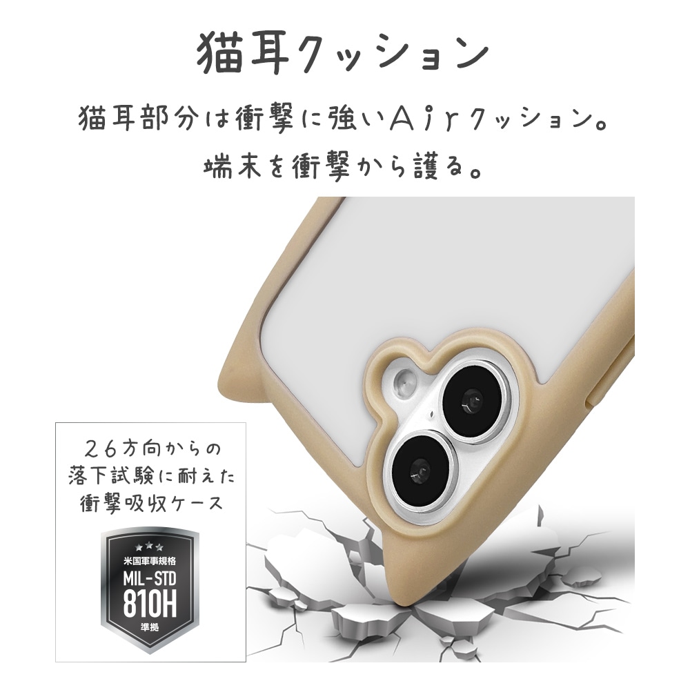 iPhone17 ������ ���С� �ϥ��֥�å� mimi ǭ�� �ͥ��ߥ� �ͤ��ߤ� ǭ �ͥ� �ͤ� �Ѿ׷�ۼ� MIL ���̥��ꥢ TPU�Х�ѡ������� �磻��쥹�����б� �ȡ��� �����ե��� ���ޥۥ����� 9161IP5AHPTA �饹���Хʥ�