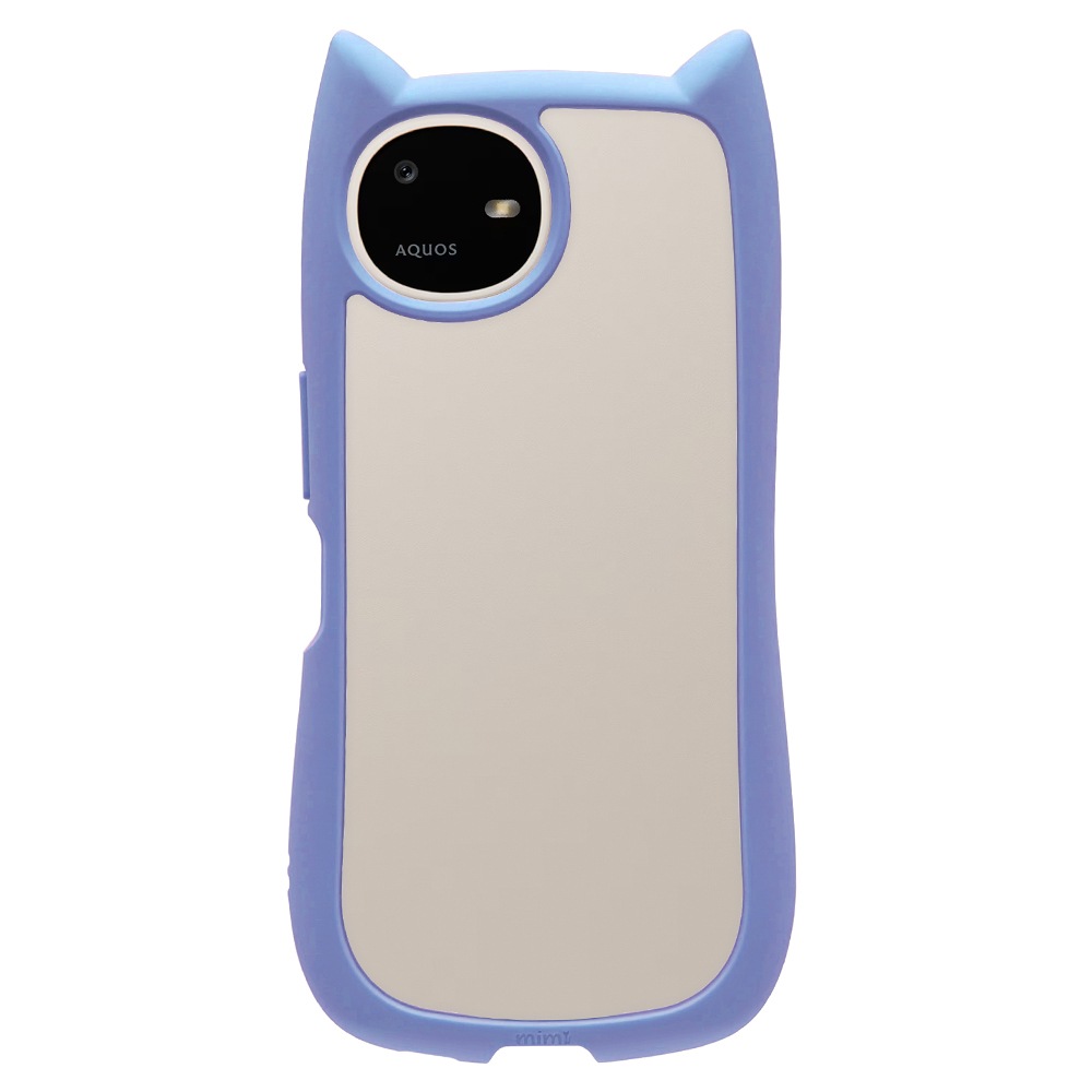 AQUOS wish6 ������ ���С� �ϥ��֥�å� mimi ǭ�� �ͥ��ߥ� �ͤ��ߤ� ǭ �ͥ� �ͤ� �Ѿ׷�ۼ� MIL���� ���̥��ꥢ TPU�Х�ѡ������� �֥롼 �������� �����å���6 ���ޥۥ����� 9547AW6HPBL �饹���Хʥ�