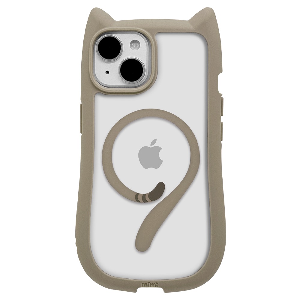 iPhone15 14 13  С ϥ֥å MagSafeб mimi ǭ ͥߥ ͤߤ Ѿ׷ۼ MIL ̥ꥢ TPUХѡ 磻쥹б ȡ ե ޥۥ 8347IP361HPMTA 饹Хʥ