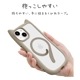 iPhone15 14 13  С ϥ֥å MagSafeб mimi ǭ ͥߥ ͤߤ Ѿ׷ۼ MIL ̥ꥢ TPUХѡ 磻쥹б ȡ ե ޥۥ 8347IP361HPMTA 饹Хʥ