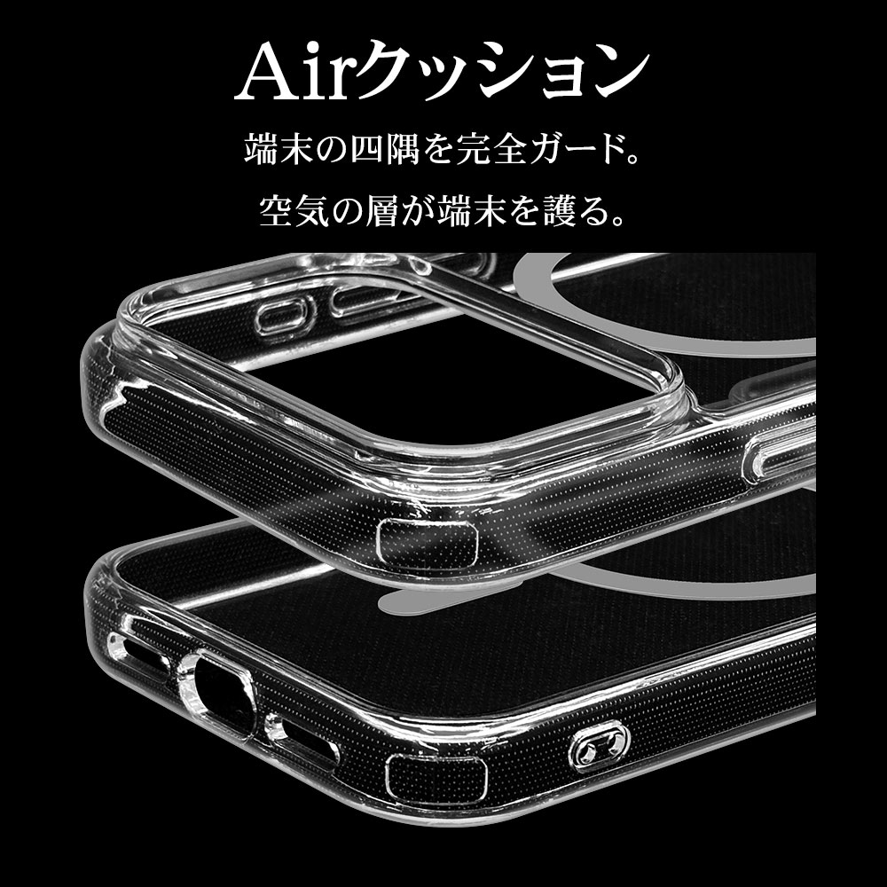 iPhone17 Pro  С ϥ֥å MagSafeб ޥͥåȽ RHINOX 饤Υå Ѿ׷ MIL ꥢ ɽ̹5H TPUХѡ 磻쥹 ꥢ㥳 ե ޥۥ 9149IP5BHAMCLCH 饹Хʥ