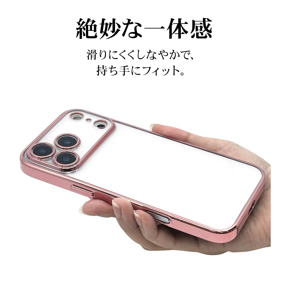 iPhone17 Pro Max  С եȥ TPU ˸ݸ ̩߷ Ѿ׷ۼ ꥢ Ʃ ᥿ե졼 ȥåץۡ 磻쥹б ԥ󥯥 ե ޥۥ 9087IP5DTPLPKGD 饹Хʥ