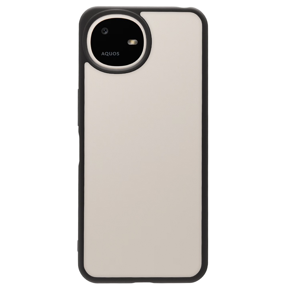 AQUOS wish6 ������ ���С� �ϥ��֥�å� �Ѿ׷�ۼ� ���� ��� ���ꥢ TPU�Х�ѡ������� ���ȥ�åץۡ��� �֥�å��ߥ��ꥢ �������� �����å���6 ���ޥۥ����� 9550AW6HPBK �饹���Хʥ�