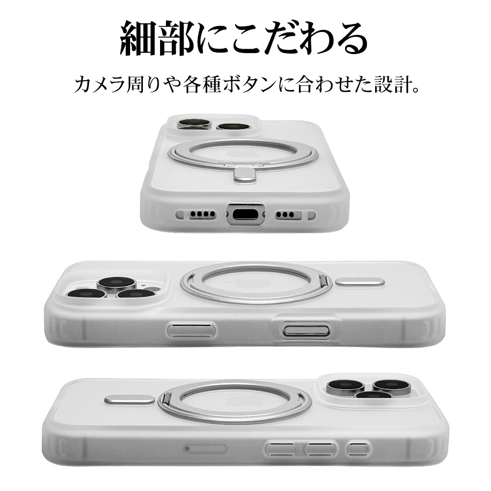 iPhone16 Pro ������ ���С� �ϥ��֥�å� ZEROSAFE Circle MagSafe�б� �˸��ݸ� �Ѿ׷�ۼ� MIL���� ���ꥢ TPU�Х�ѡ������� ����դ� ��ɻ� �����ե��� ���ޥۥ����� 8552IP463ZSFCCL �饹���Хʥ�