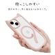 iPhone15 14 13  С ϥ֥å MagSafeб mimi ǭ ͥߥ ͤߤ Ѿ׷ۼ MIL ̥ꥢ TPUХѡ 磻쥹б ⡼ԥ ե ޥۥ 8348IP361HPMSPK 饹Хʥ