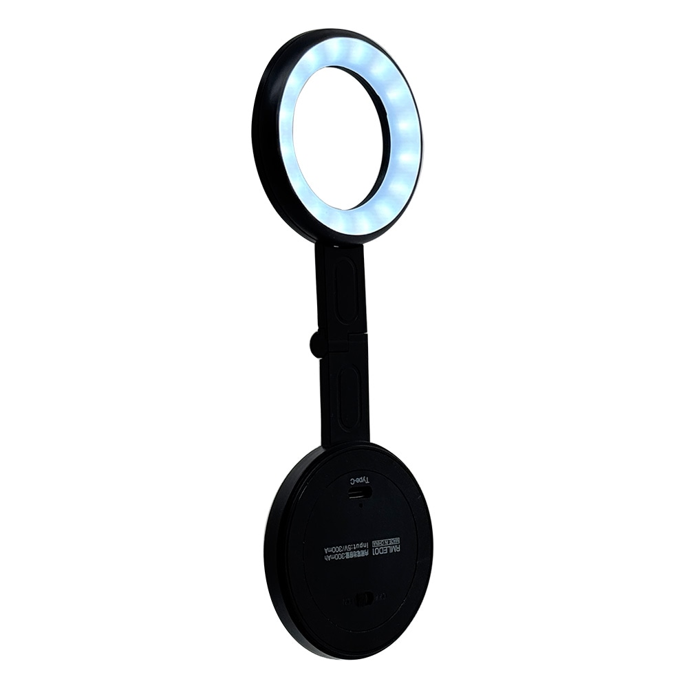 �ޥ��ͥå� ���ޥ� Magsafe�б� ���ޥۻ����� LED �饤�� Selfie LED Light �ޥ��ͥåȥ����� ����ե��� ���󥫥�� �ޥ������� ���ϼ��� �֥�å� ���ޥ� ���֥�å� RMLED01BK �饹���Хʥ�
