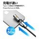 iPhone ޥ ֥ PDб AѴ Ǯ 饤 3ڥ   ʥ  ̿ Type-C to Type-C Type-A Power Delivery 60W 3A 1.2m ɺ ȥɥ ֥å R12CACCCLS3A01BK 饹Хʥ