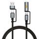 iPhone ޥ ֥ PDб AѴ Ǯ 饤 3ڥ   ʥ  ̿ Type-C to Type-C Type-A Power Delivery 60W 3A 1.2m ɺ ȥɥ ֥å R12CACCCLS3A01BK 饹Хʥ