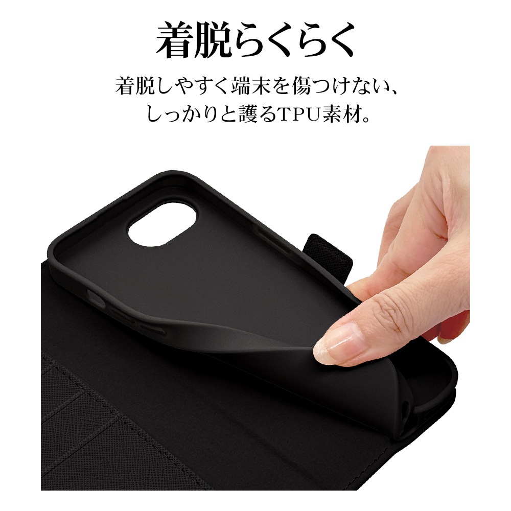 iPhone17e 16e ������ ���С� ��Ģ�� ���������� ������� ������ɵ�ǽ �ϥ�ɥ��ȥ�å��դ� �֥�å� �����ե��� ���ޥۥ����� 9431IP6EBHSBK �饹���Хʥ�