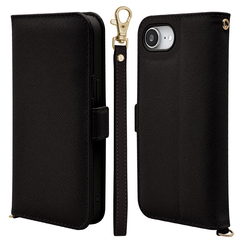 iPhone17e 16e ������ ���С� ��Ģ�� ���������� ������� ������ɵ�ǽ �ϥ�ɥ��ȥ�å��դ� �֥�å� �����ե��� ���ޥۥ����� 9431IP6EBHSBK �饹���Хʥ�