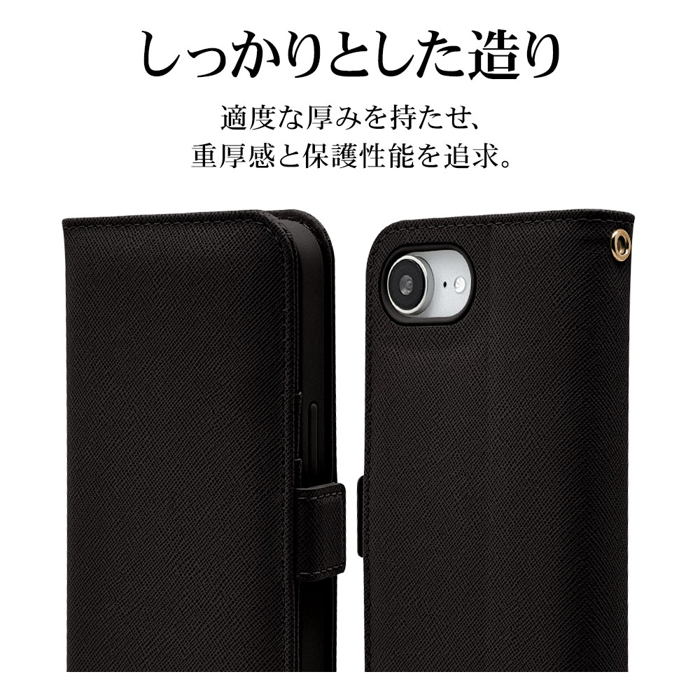 iPhone17e 16e ������ ���С� ��Ģ�� ���������� ������� ������ɵ�ǽ �ϥ�ɥ��ȥ�å��դ� �֥�å� �����ե��� ���ޥۥ����� 9431IP6EBHSBK �饹���Хʥ�