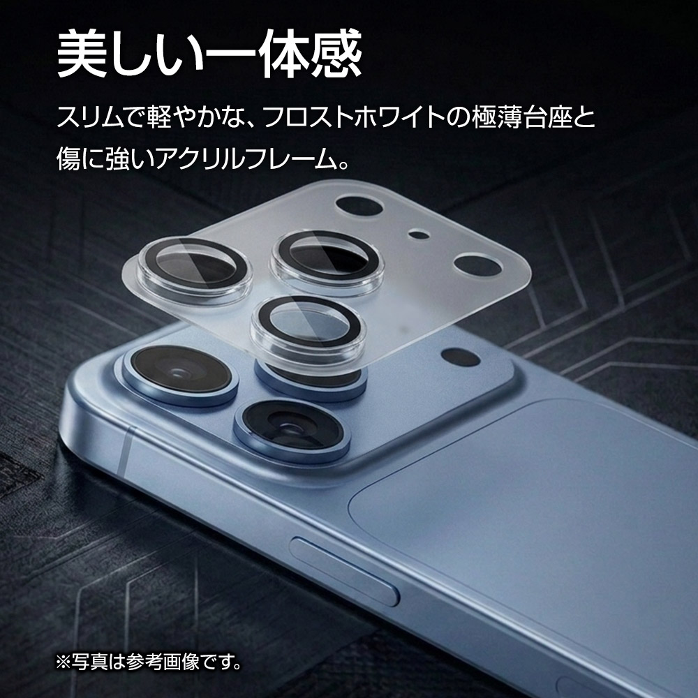 iPhone18 Pro 17 Pro ���饹�ե���� ��󥺥��С� ���� ��������ݸ�饹 3����� �ե졼�� ���η� ��Ʃ�� ���ꥢ ����������� ����10H ��ñ���� �ե����ȥۥ磻�� �����ե��� ������ݸ� CR5438IP6B �饹���Хʥ�