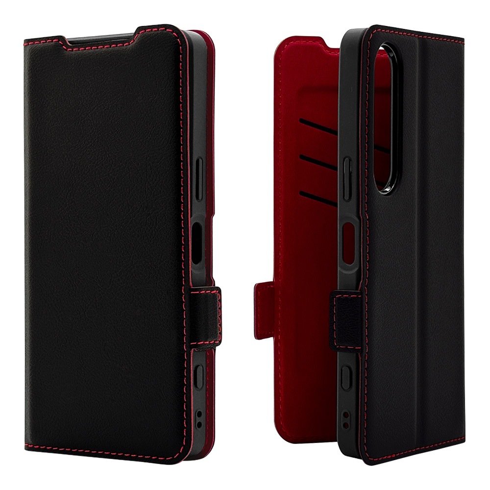 Xperia 1 VII  SO-51F SOG15 XQ-FS44  С Ģ  Ѿ׷ۼ  ɵǽ slim Fit ץ  ɥޥͥå ֥åߥå ڥꥢ1 ޡ7 ޥۥ 8786XP17BSMBKR 饹Хʥ