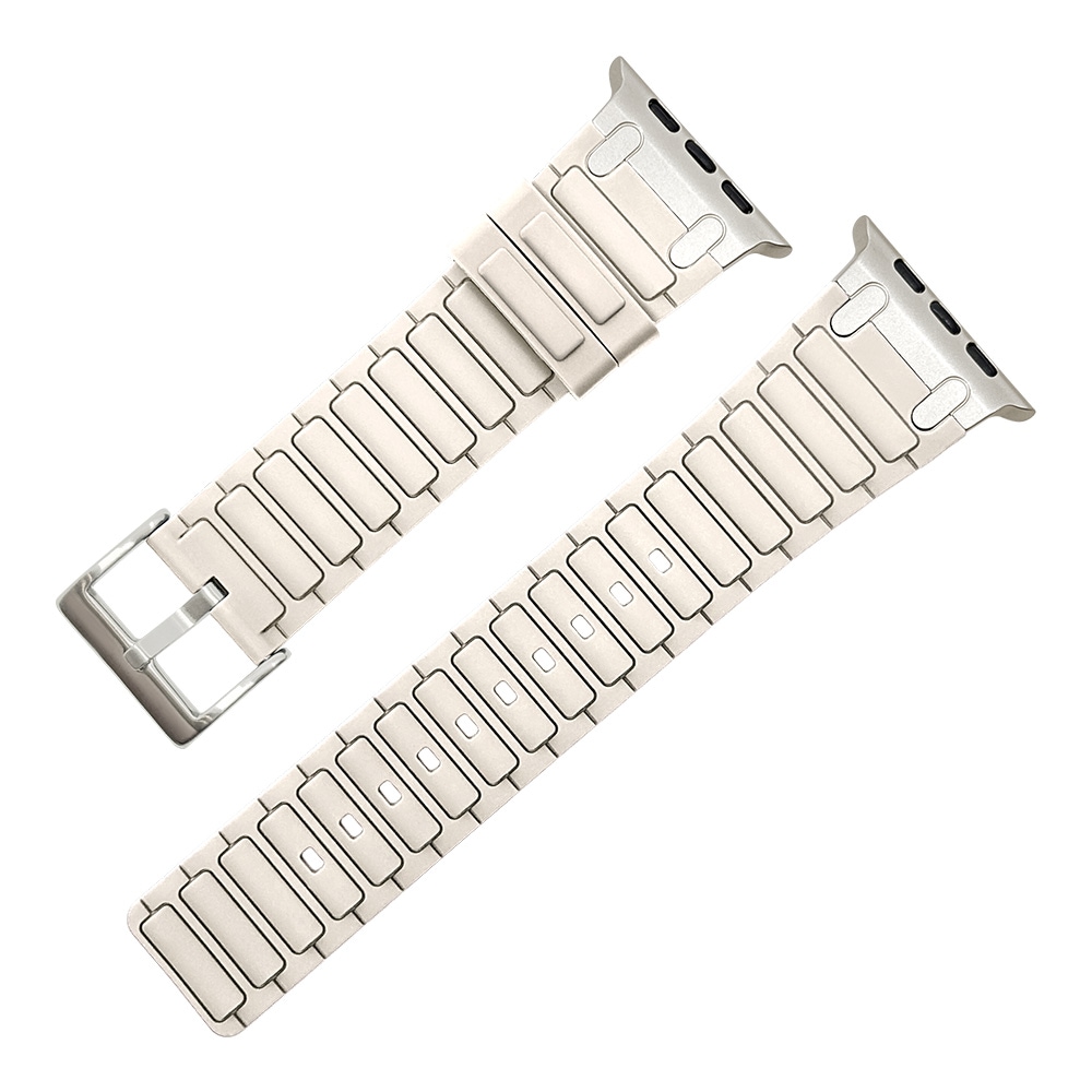 Apple Watch 49mm 46mm 45mm 44mm ULTRA style silicon band1 ����ȥ饹������ ���ꥳ��Х�� ������1 ��æ��ñ �Х�� �ۥ磻�� ���åץ륦���å� �٥�� RBLAWUS4408WH �饹���Хʥ�