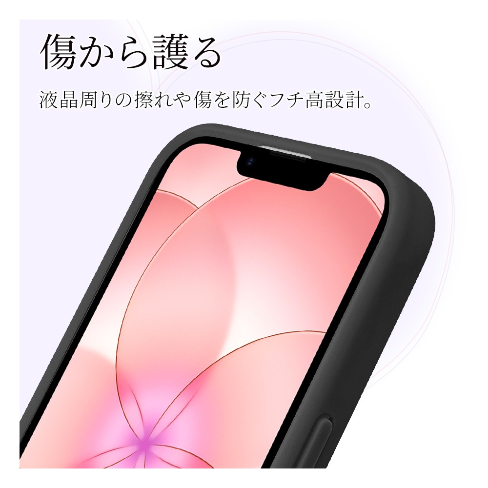 iPhone17e 16e ������ ���С� �ϥ��֥�å� MagSafe�б� Mignu �ߥ˥� �Ѿ׷�ۼ� ���̥ե����� �ޥå� �����ɻ� TPU�Х�ѡ������� �磻��쥹���� �֥�å��ߥե����ȥ֥�å� �����ե��� ���ޥۥ����� 8793IP5EHPFBK �饹���Хʥ�