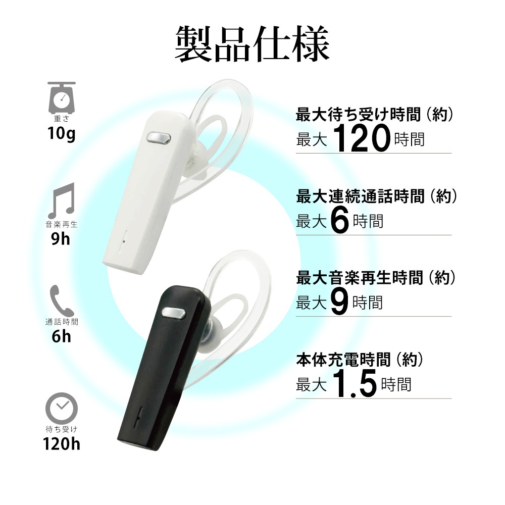 iPhone ���ޥ� Bluetooth 5.4 �Ҽ�����ۥ� �ޥ��� �إåɥ��å� �֥롼�ȥ����� �磻��쥹����ۥ� ���ݤ� ���� ���������å��դ� �ǥ������ �ۥ磻�� �ϥ󥺥ե꡼ ���ޡ��ȥե��� ��ñ��³ RBTEMMS04WH �饹���Хʥ�