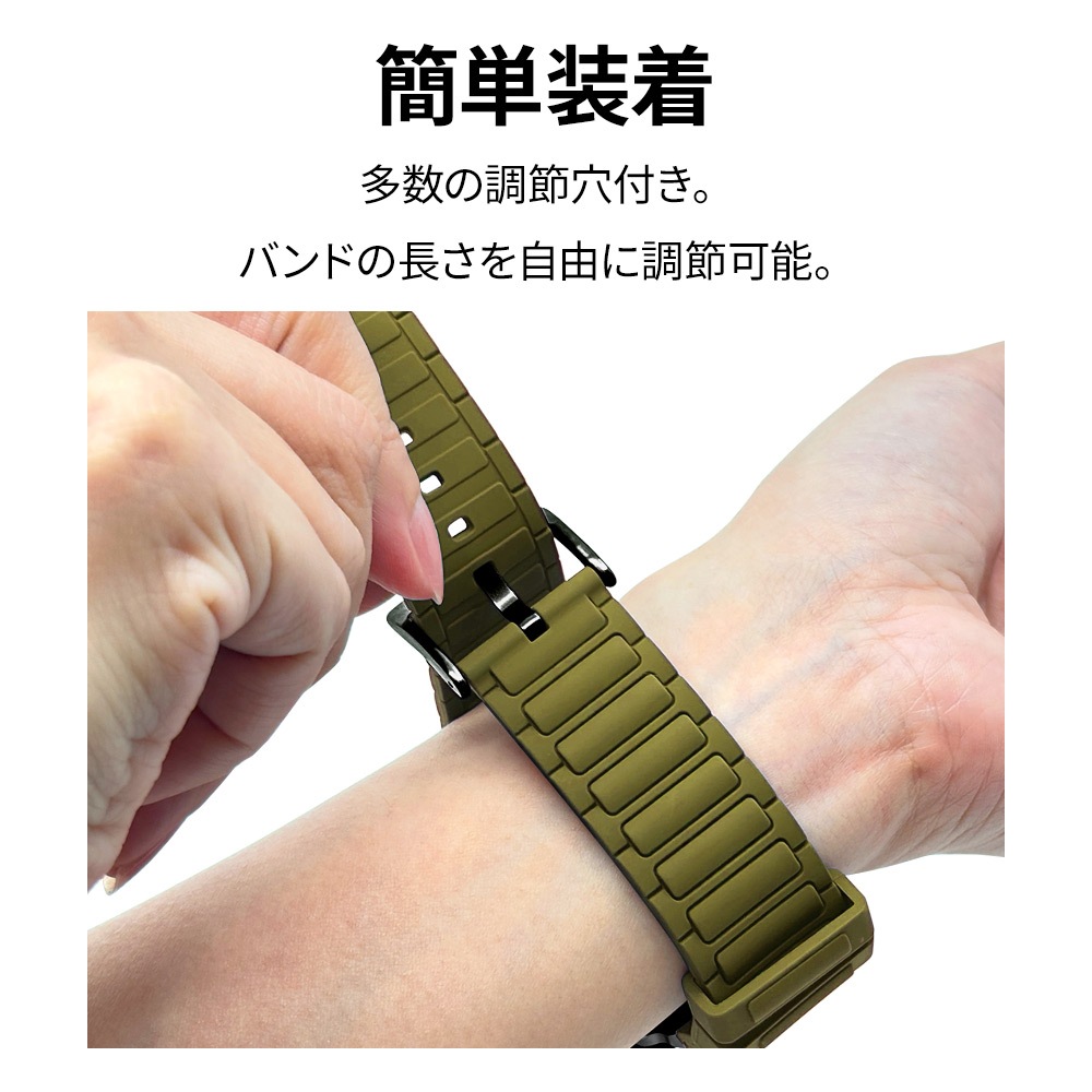 Apple Watch 49mm 46mm 45mm 44mm ULTRA style silicon band1 ����ȥ饹������ ���ꥳ��Х�� ������1 ��æ��ñ �Х�� �ͥ��ӡ� ���åץ륦���å� �٥�� RBLAWUS4408NV �饹���Хʥ�